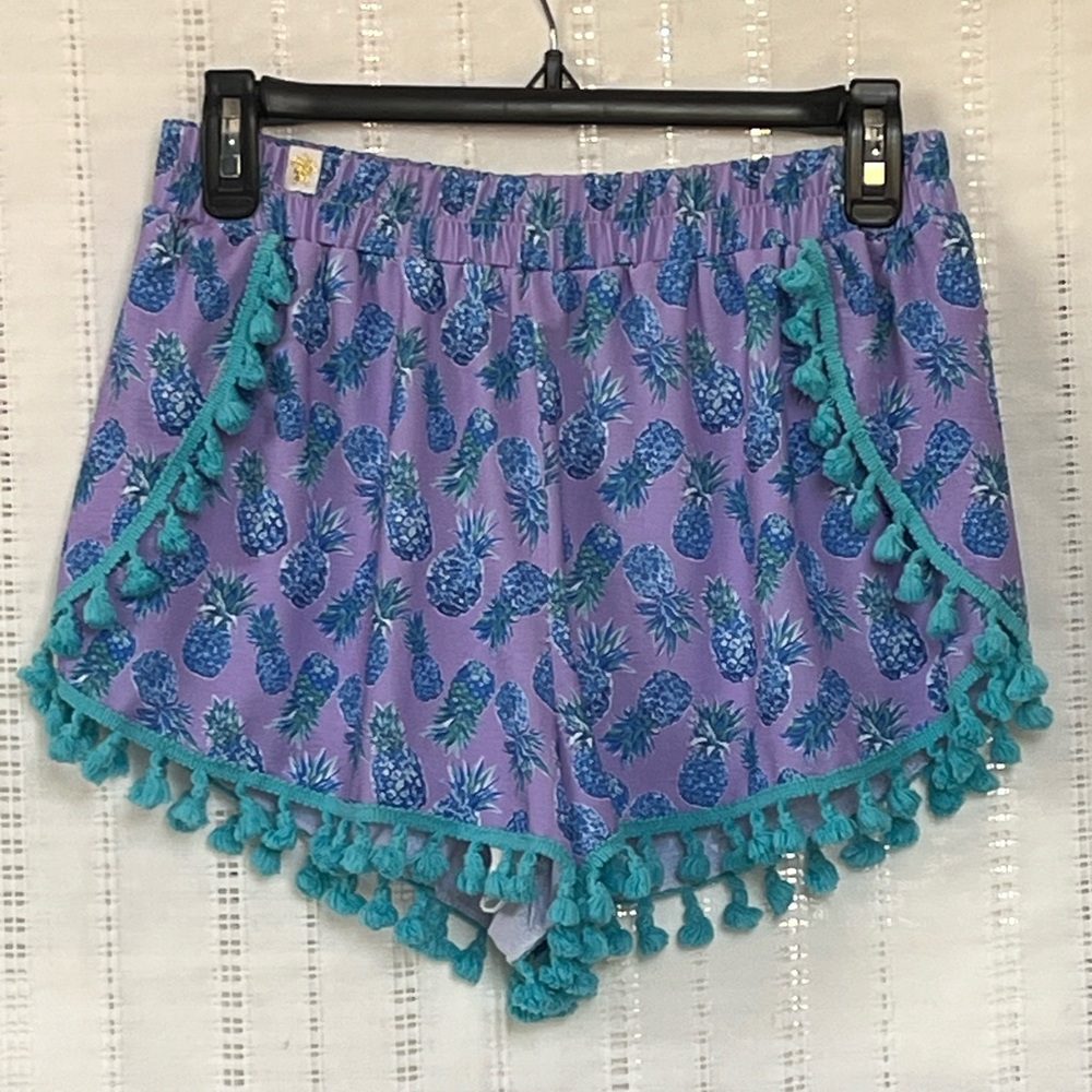 Simply Southern Athletic or Swim Shorts with Elastic Waistband size Small. EUC